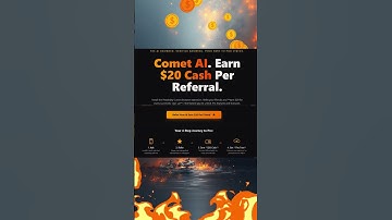 Comet Browser Refer and Earn