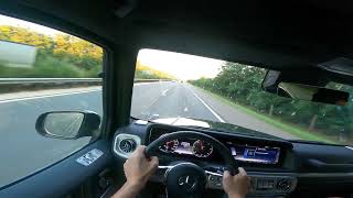 Mercedes G 400d 330hp highway/autobahn