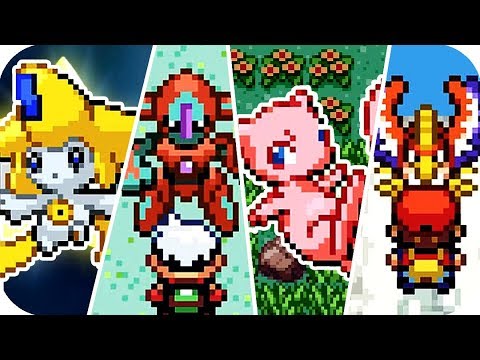 Pokémon Ruby, Sapphire & Emerald All Mythical Event-exclusive Pokémon