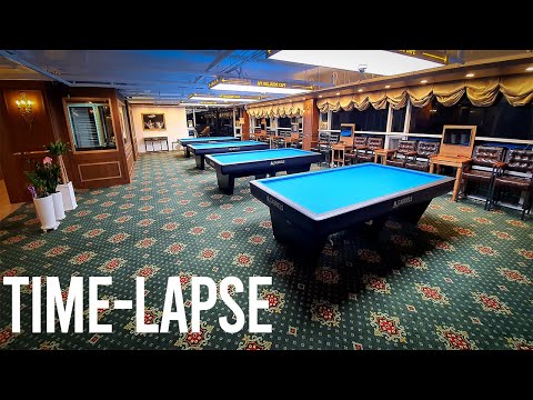 마이빌리어즈카페 (EPIC <strong>Full</strong> Construction) - Beautiful <strong>3</strong> Cushion Billiards Club in South Korea -<strong>Time</strong> Lapse