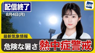 ウェザーニュースの配信のサムネイル画像