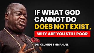STOP ADVERTISING POVERTY THROUGH YOUR FACE - Dr. Olumide Emmanuel #dancreateswealth