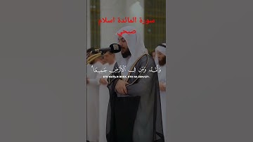 #اكسبلور #قرآن #لايك #اسلام_صبحي #راحة_نفسية #تيك_توك #سورة_المائدة