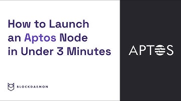 How to Launch an  Aptos Node in Under 3 Minutes!