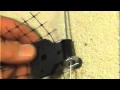 Bird Netting Installation Demonstration