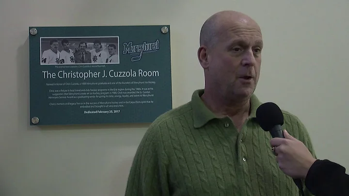 Mercyhurst Hockey Chris Cuzzola Room
