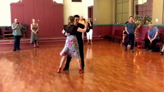 Argentine Tango: Ocho Cortado- Volcada-Boleo-Gancho-Leg Wrap    www.tangonation.com  5/1/2016