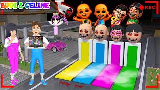 Yuta Mio Panik CCTV Merekam PINTU PORTAL MAIL, MEIMEI, UPIN IPIN EXE DI Depan Rumah😱