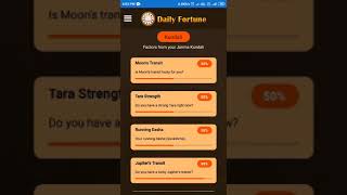 Daily fortune app demo screenshot 5