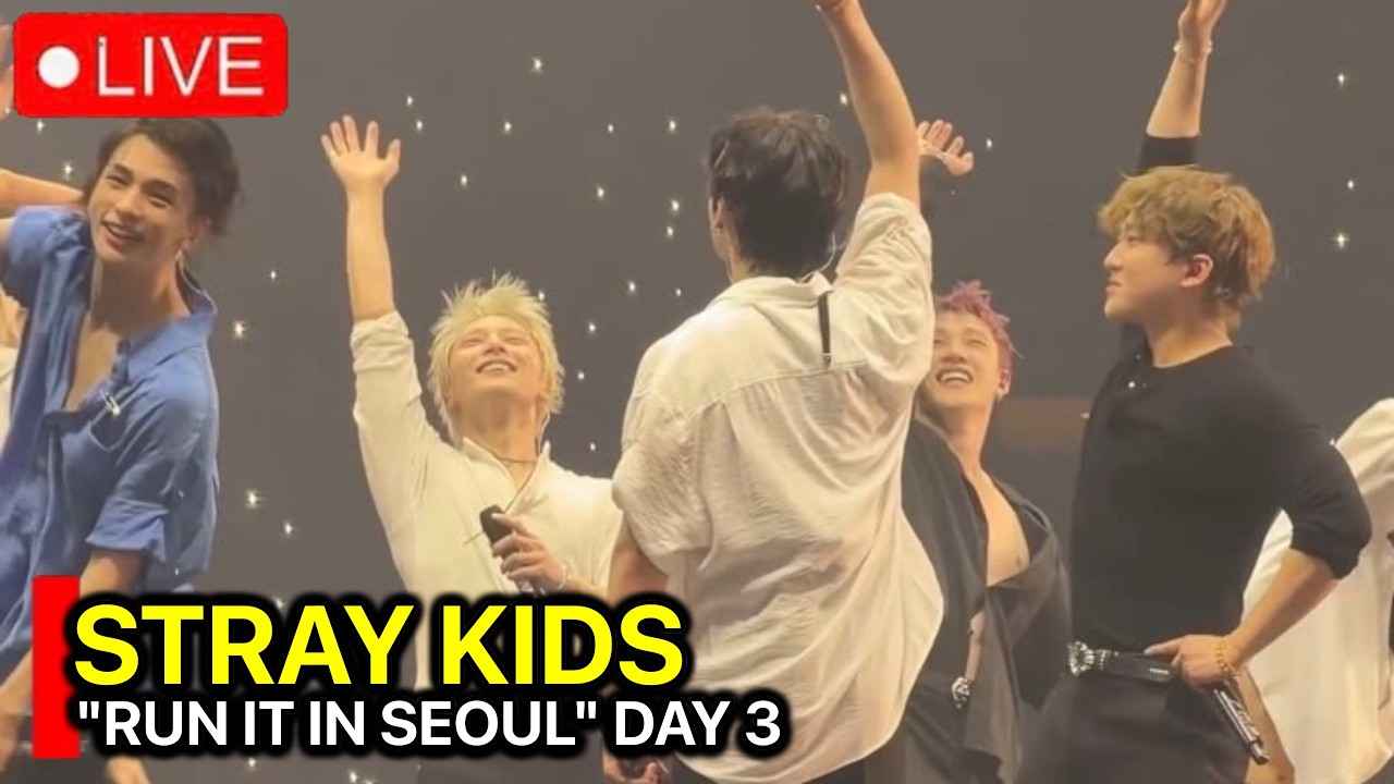 StrayKids Live Concert Run It Seoul Day 3 FULL FANCAM - Stray Kids