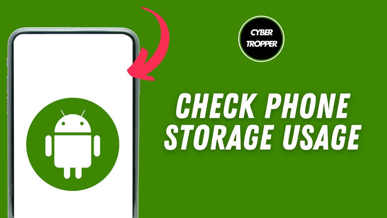 How to Check Phone Storage Usage on Android Phone - YouTube