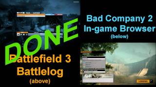 Speed Test - BF3 Battlelog vs. BC2 Server Browser