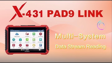 How to Use Multi-system Data Stream Reading on Launch X431 PAD9 LINK/PAD7/PAD5?- launchx431.fr