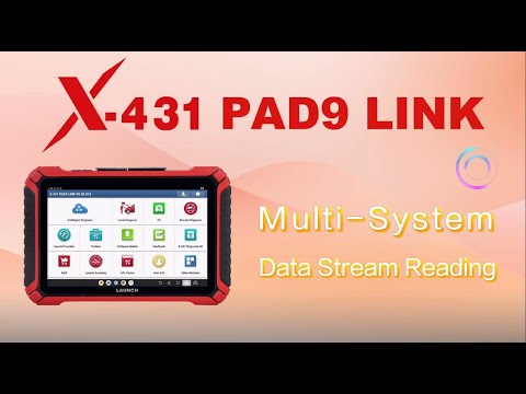 How to Use Multi-system Data Stream Reading on Launch X431 PAD9 LINK/PAD7/PAD5?- launchx431.fr