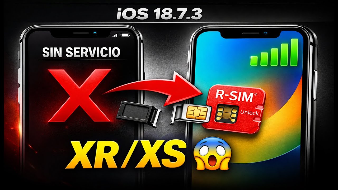 R Sim Ios 18 RSIM en iOS 18.7.3 😱 ¿Funciona en iPhone XR, XS y XS Max? - YouTube