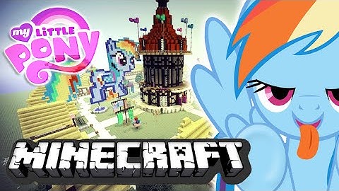 Minecraft Xbox ONE My Little Pony MLP Equestria Map Build