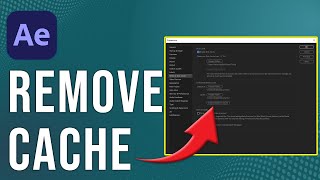 How To Remove After Effect Cache (How To Clear/Delete After Effect Cache)