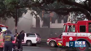 Fire erupts at Napoleon Avenue home with at least one person inside
