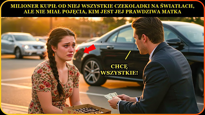 MILIONER WIDZI DZIEWCZYNĘ PŁACZĄCĄ SPRZEDAJĄCĄ CZEKOLADKI I ODKRYWA RODZINNY SEKRET