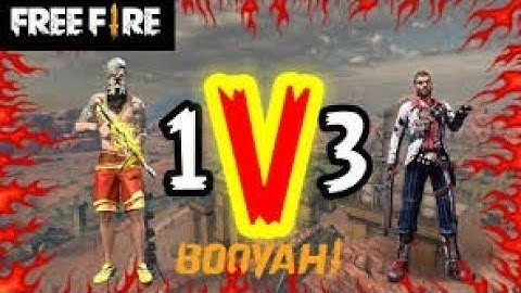 3 Random Grandmaster Player Call Me noob😠 i challenge them 1 v 3 custom room - Garena Free Fire