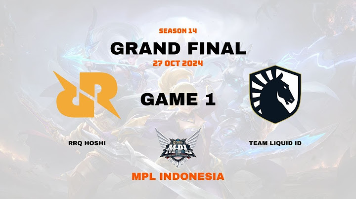 RRQ HOSHI VS TEAM LIQUID ID GAME 1 | MPL ID SEASON 14 | GRAND FINAL