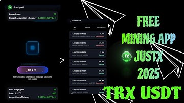 ​🤑 NEW USDT Mining App 2025 - JUSTX Convert To USDT TRX: Full Review & Payout Proof!