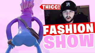 STREAM SNIPING Fortnite FASHION SHOWS and this happened! (SO FUNNY) Part 2