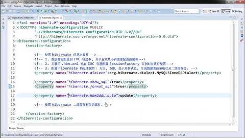 33  尚硅谷 佟刚 Spring 整合 Hibernate 不适用 Hibernate 配置文件