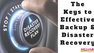 Keys to Effective Backup Disaster Recovery by Hilliard Office Solutions 6 views 6 years ago 2 minutes, 20 seconds