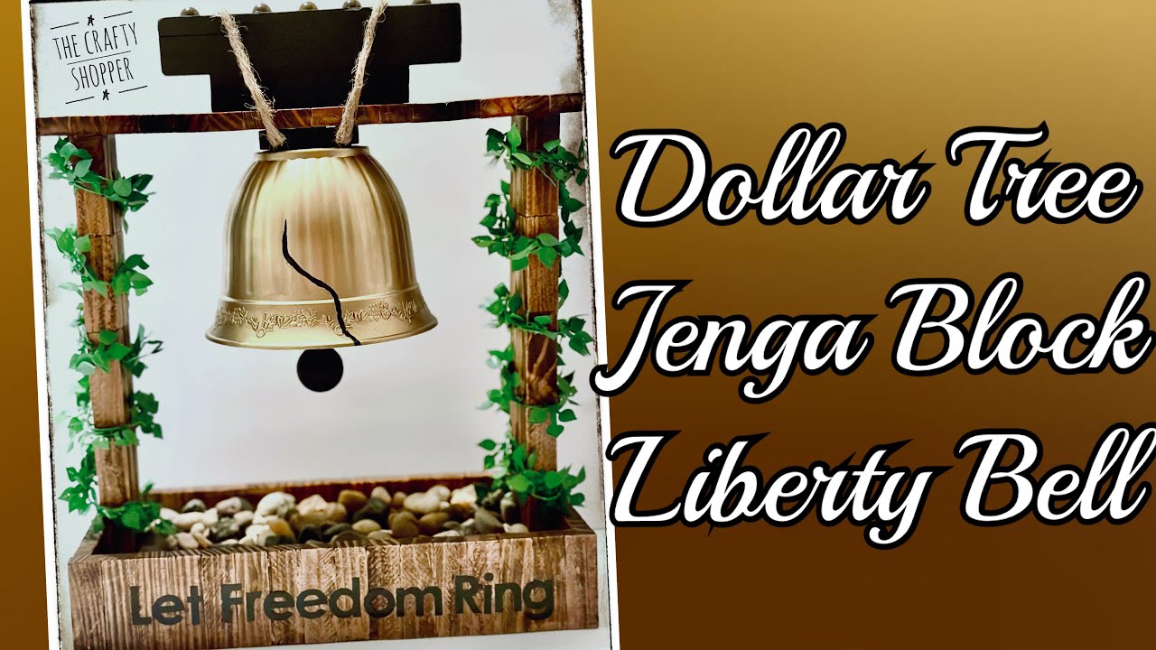 Dollar Tree 🌳 Jenga Block Glue Stand 2.0 