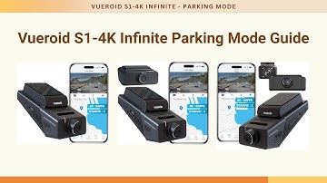 VUEROID S1-4K Infinite Dash Camera Parking Mode Guide