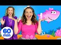 Baby shark acoustic   more nursery rhymes  kids songs compilation