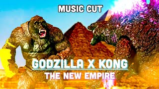 Godzilla x Kong: The New Empire | Godzilla vs. Kong | Stop Motion (Music Cut)