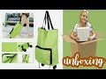 Foldable Shopping Trolley Bag with Wheels | Reusable Shopping Bag