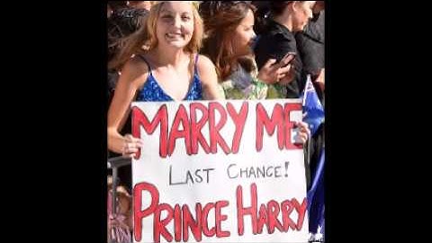 Prince Harry receives marriage proposal during Aussie farewell