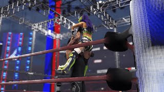 #WWE2K24 | Intergender Tag Team HIC Match | Tegan Nox & Eve Torres vs Brothers of Destruction |