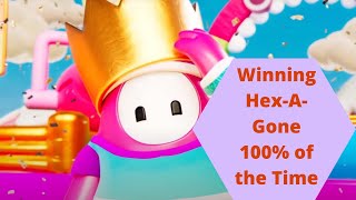 Hex-A-Gone FallGuys, detailed guide on how to win everytime