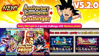 6th Anniversary Countdown + Login Bonus , Goku Days Banner And More!! v5.2.0 (Dragon Ball Legends)