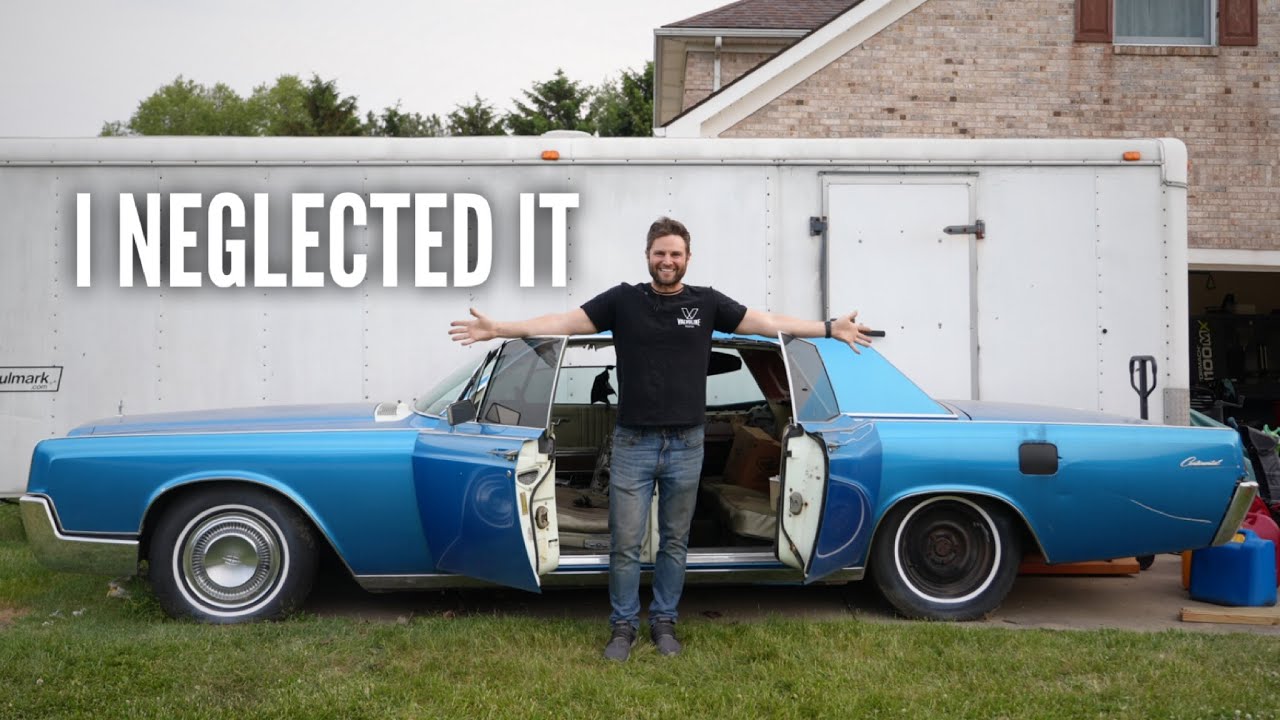 Will it Run and Drive 50 Feet to the trailer?! My ABANDONED 1967 Lincoln Continental comes to LA