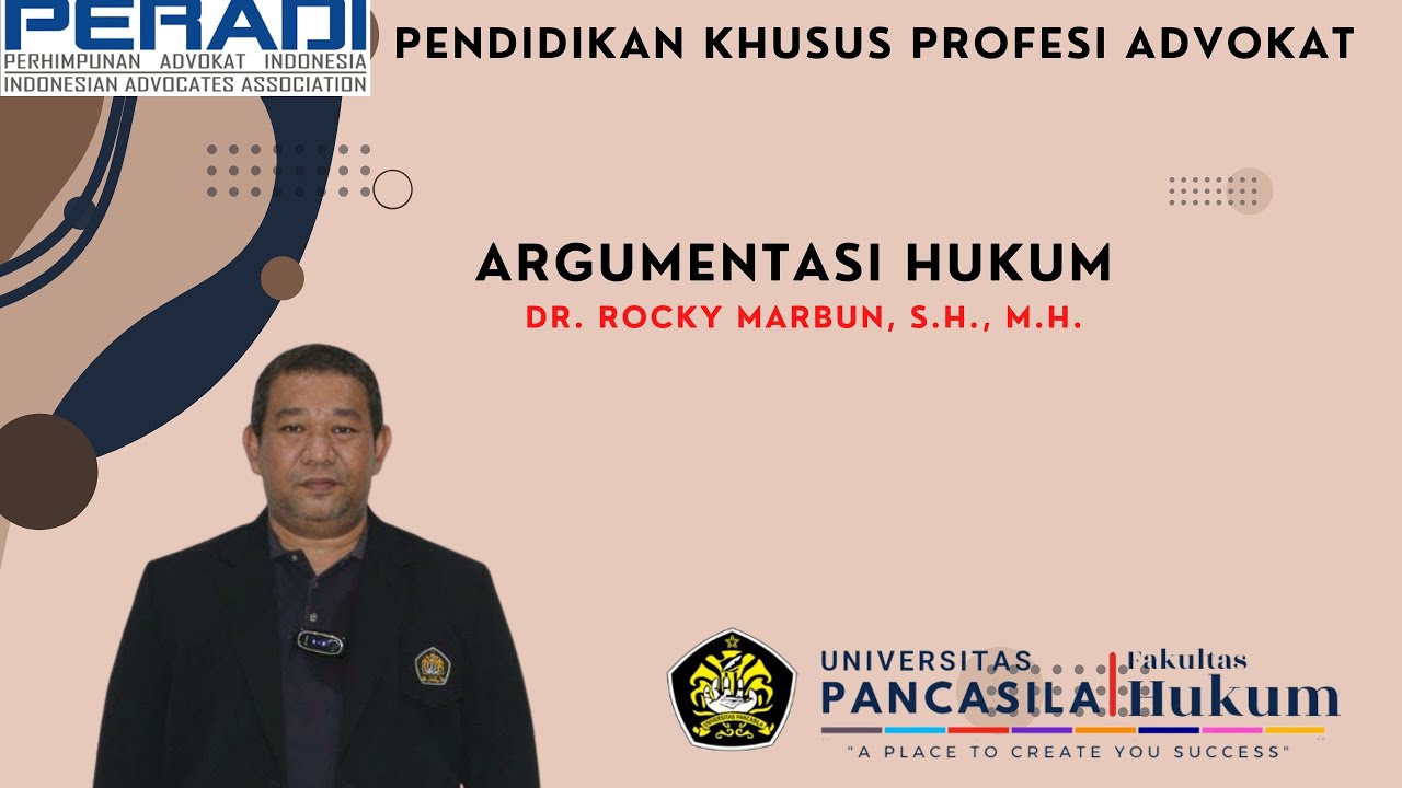 ARGUMENTASI HUKUM