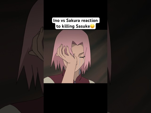 This scene was so sad #narutoshippuden #naruto #sakura #ino #fyp class=