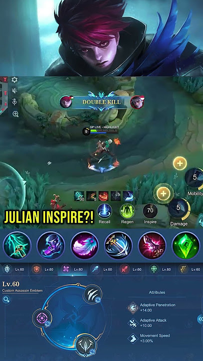 Next Level Play!! Julian with Inspire Meta (Part 8) - MLBB#gameplayproplayer #julian #MLBB