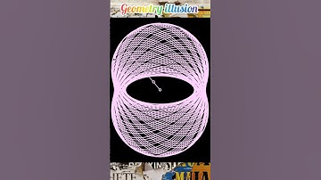 Geometry illusion 1 #satisfying #adhd #mathematics #maths #vivaldi #asmr #viralshort