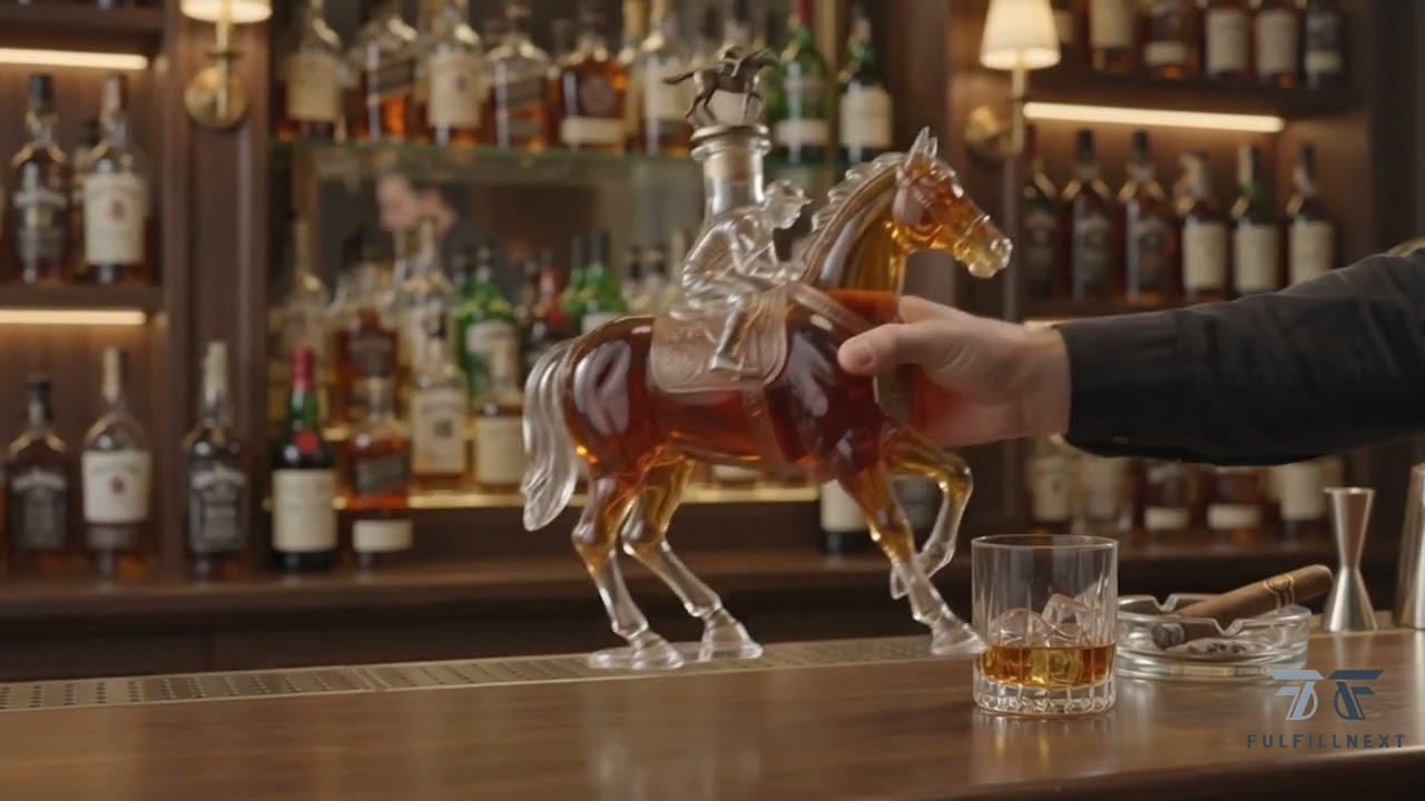 Blanton's 42nd Anniversary Horse Jockey Whiskey Bottle | FulfillNext