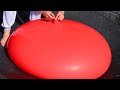 Worlds Largest Water Balloon on Trampoline!