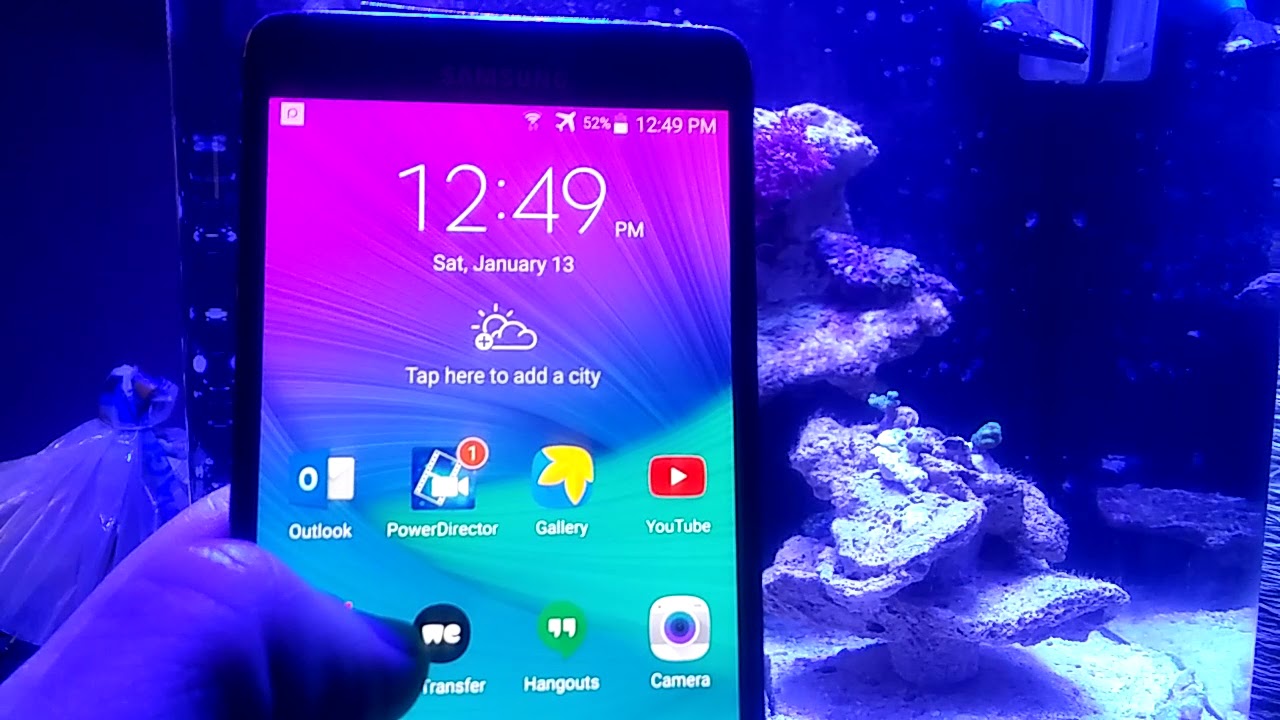 reef tank cycle How to make a YouTube video. Simple no edit way