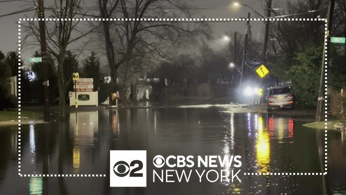 Flood Prone Areas Of Queens Filled With Ponding Overnight