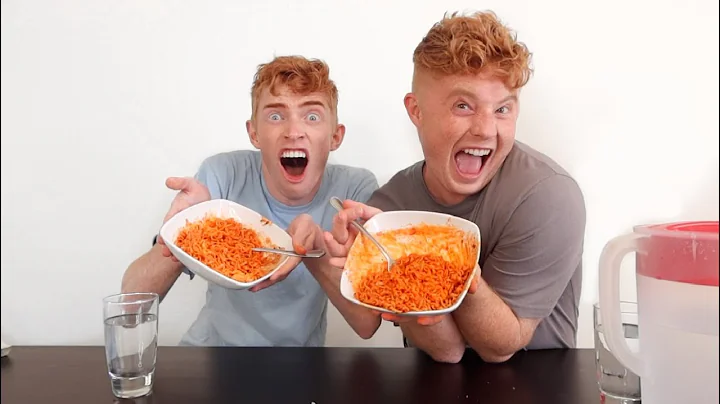 Spicy Noodle Challenge X2 (Brother Vs Brother)