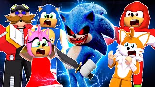 O SONIC.EXE NO MURDER MYSTERY !!! - Só Por Causa (Roblox)