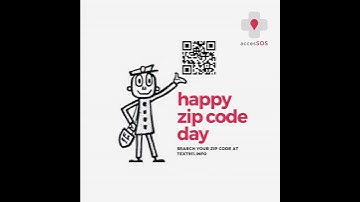 MrZip: Happy Zip Code Day! Search your zip code at http://text911.info